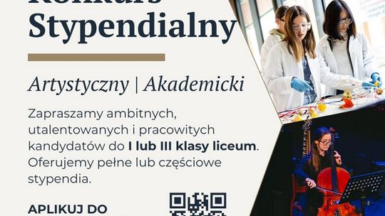 Konkurs stypendialny – dostań się do najlepszego prywatnego liceum w Polsce!