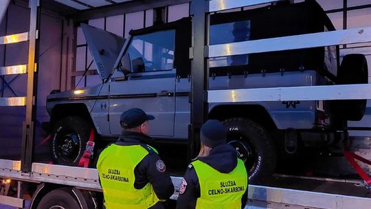 Kradzione pojazdy na granicy