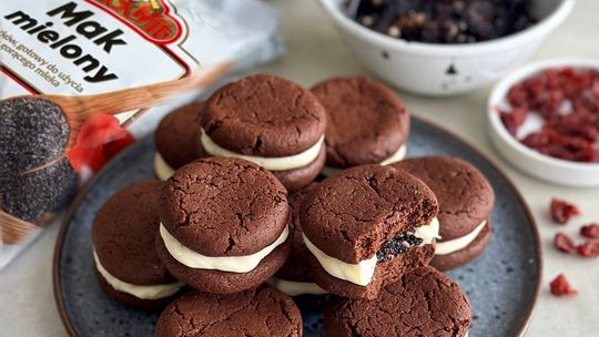 Kruche ciasteczka z makiem - propozycja na