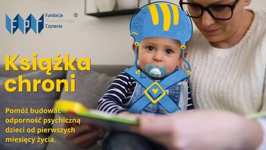 Książka chroni psychikę dziecka. Rusza akcja Fundacji Powszechnego Czytania