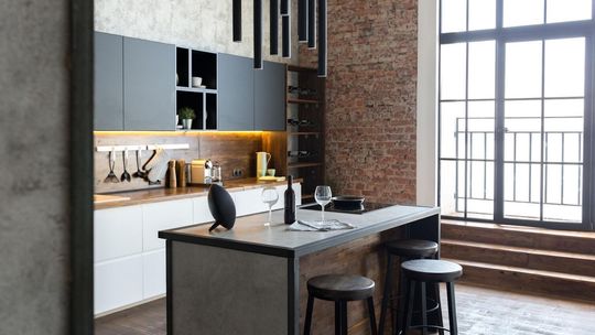 Kuchnia w stylu loft