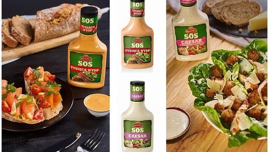 Kulinarna podróż Cezara przez 1000 wysp czyli nowe sosy do sałat Roleski