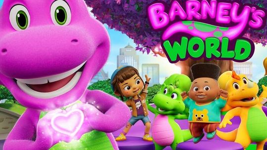 Kultowy fioletowy dinozaur powraca na ekrany! Premiera „Świata Barneya” w Cartoonito i Max