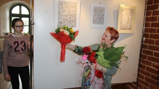 "Kwiatowe fantazje Elżbiety Warsz"