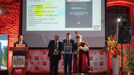 MAAG Polska nagrodzony  za przełomową listwę MAAGtherm Profil