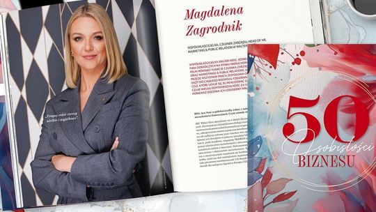 Magdalena Zagrodnik z tytułem Osobistość Biznesu 2024. Walter Herz angażuje się w akcje charytatywne