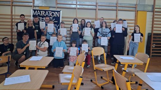 Maraton matematyczny w SP w Modlimowie