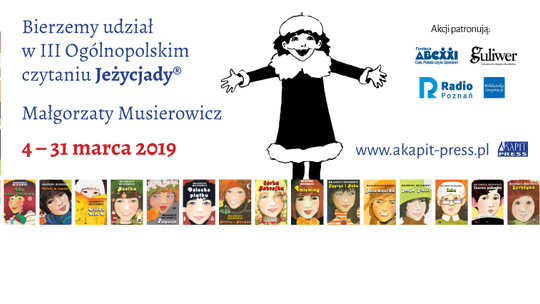 Miejska Biblioteka Publiczna w Nowogardzie czyta Jeżycjadę