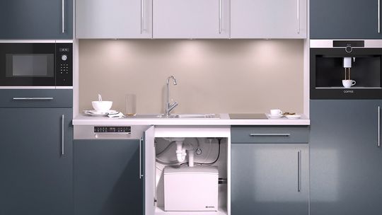 Mini format, mega moc –  nowa kompaktowa przepompownia Minilift S do ścieków szarych