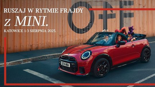 MINI partnerem tegorocznej edycji OFF Festival w Katowicach.