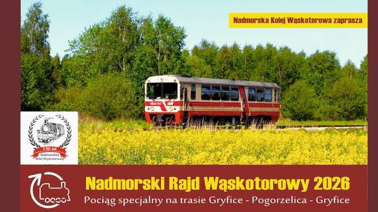 Nadmorska Kolej Wąskotorowa zaprasza na rajd Nadmorska Kolej Wąskotorowa zaprasza na rajd