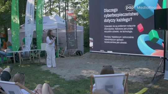 NASK podczas Olsztyn Green Festival uczył bezpiecznego korzystania z technologii