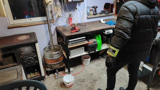 Nielegalna bimbrownia zamknięta przez KAS