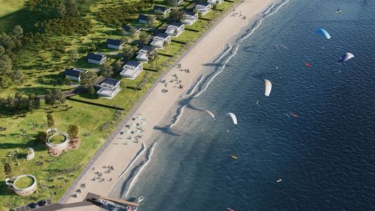 „Nowa plaża w Wolinie” — Miejscowość może stać się mekką turystyki i sportów wodnych dzięki tej inwestycji