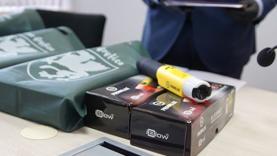 Nowe alkomaty dla Gryfickiej Policji!