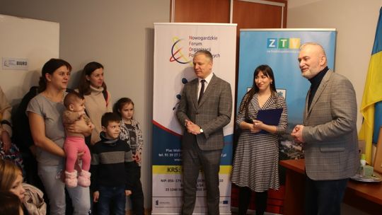 Nowogard: Dary dla uchodźców z Ukrainy