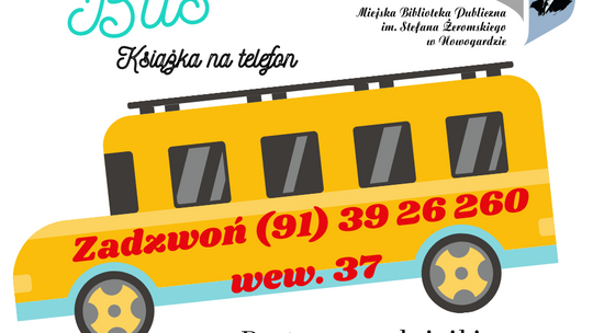 Nowogard: Książka na telefon – propozycja miejskiej biblioteki