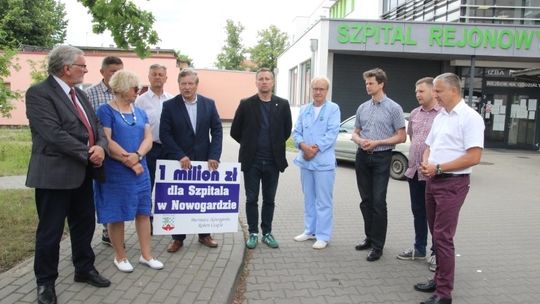 Nowogard: Ponad milion złotych na oddłużenie szpitala