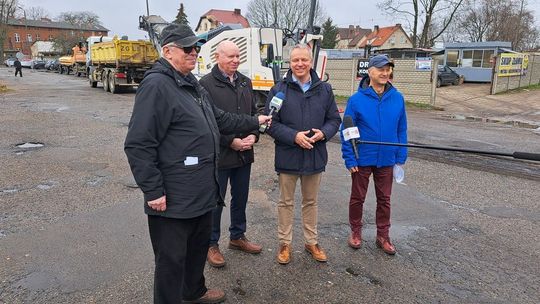 Nowogard: Rusza przebudowa łącznika ulicy Dworcowej