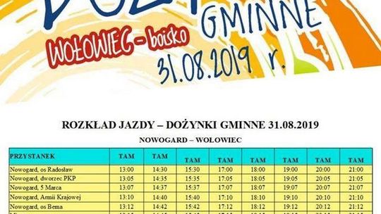 Nowogard – Święto Plonów już w sobotę! Jak dojechać?