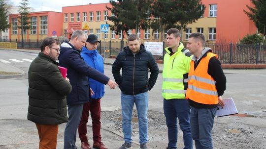 Nowogard: Trwa modernizacja ulicy Stefana Żeromskiego