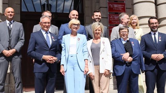 Odznaka Honorowa "Zasłużony dla Samorządu Terytorialnego" dla Andrzeja Szczygła