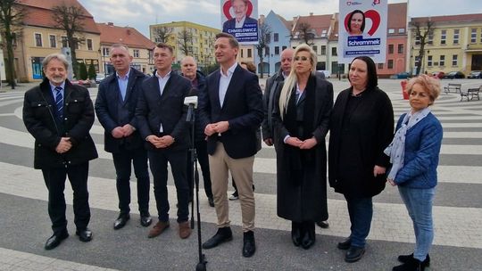 Olgierd Geblewicz wspiera kampanię wyborcza gryfickich samorządowców