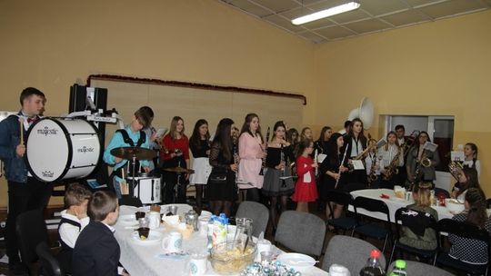 Opłatkowe spotkanie Młodzieżowej Orkiestry Dętej