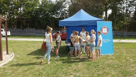 Ostatnie Stoisko Edukacyjne na Kąpielisku w Gryficach 