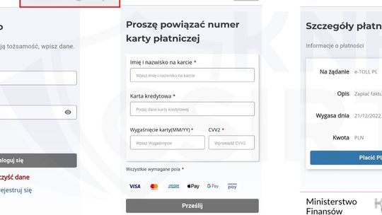 Ostrzegamy przed fałszywą stroną systemu e-TOLL