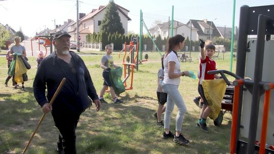 „OTOCZENIE MA ZNACZENIE” -akcja mieszkańców Osiedla nr 4 w Gryficach