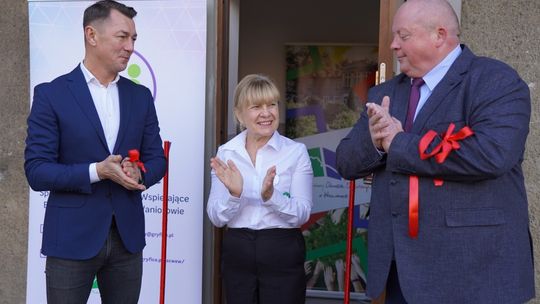 Otwarcie wypożyczalni sprzętu specjalistycznego w MOS w Waniorowie