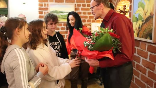 Otwarcie wystawy malarstwa Andrzeja Samulaka pt. "Poszukiwania".