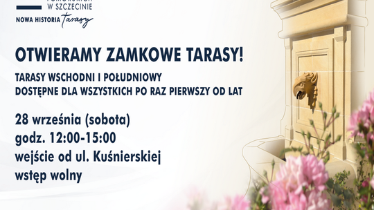 Pełne atrakcji otwarcie zamkowych tarasów