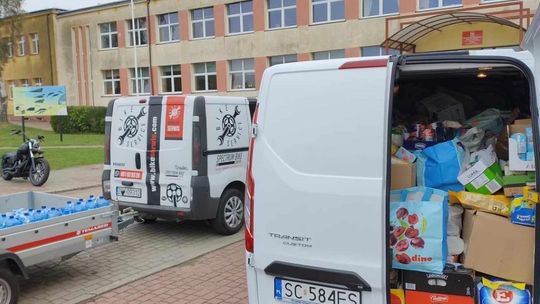 Pierwszy transport pomocy od mieszkańców Gminy Rewal dla osób dotkniętych powodzią z Gminy Kłodzko ruszył już dzisiaj!