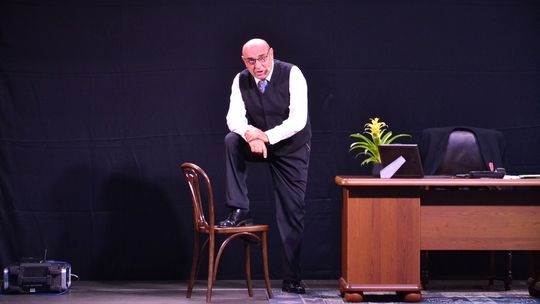 Plenerowe spotkanie z Burmistrzem na zamkowym dziedzińcu