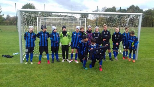 Podium na półmetku młodzika Sparty II Gryfice