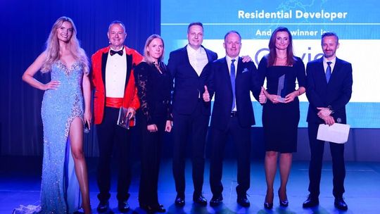 PODWÓJNA NAGRODA DLA OLIVIA HOME PODCZAS BALTIC SEA REGION REAL ESTATE AWARDS 2025