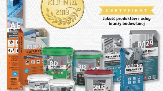Polacy zaufali firmie Botament – Laury Klienta 2019 przyznane