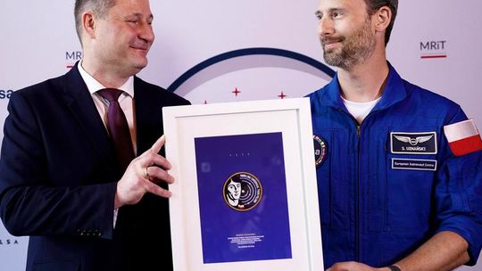 „Polski Galactico” i minister Krzysztof Paszyk wysyłają Kopernika w kosmos