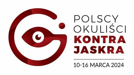 Polskie Towarzystwo Okulistyczne zaprasza  na bezpłatne badania w kierunku jaskry.  Akcja trwa od 10 do 16 marca w gabinetach w całej Polsce