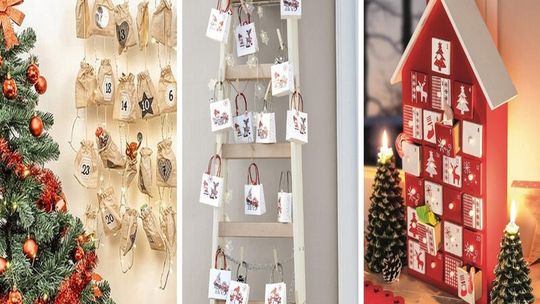 Pomysły na kalendarz adwentowy DYI  - dla małych i dużych