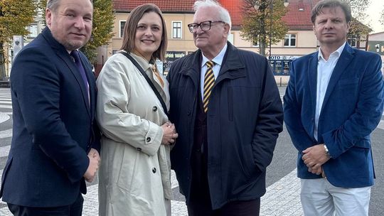 Poseł z Legnicy z wizytą w Gryficach