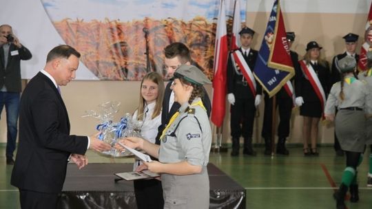 Prezydent Andrzej Duda odwiedził Brojce