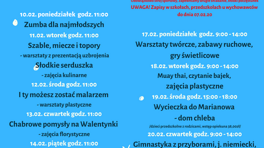 Program Ferii w Gminie Rewal