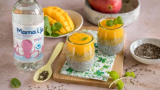 Pudding chia z mango
