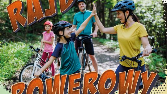 Rajd Rowerowy z okazji Dnia Dziecka.