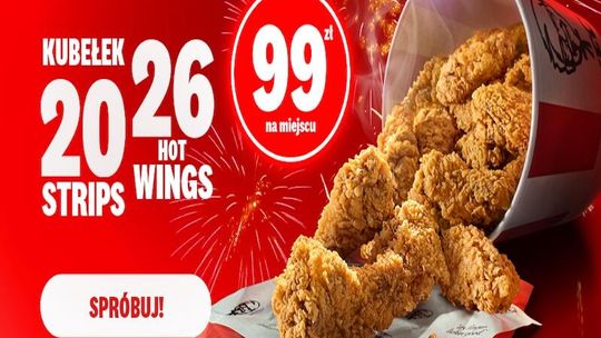 Rozkręć Sylwestra z Kubełkiem Noworocznym od KFC