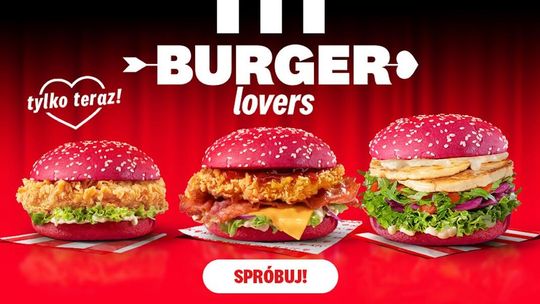 Różowe burgery od KFC na Walentynki!