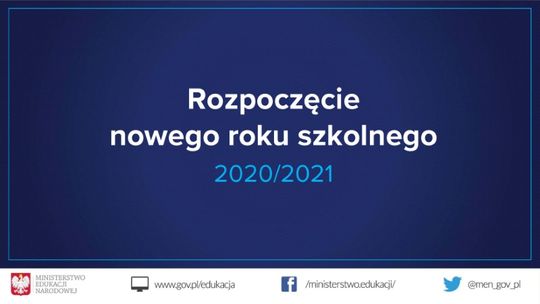 Rozpoczęcie nowego roku szkolnego 2020/2021